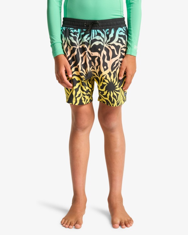 Bañador Billabong Radiant Layback (8-16 años) - Black Print (blk5)