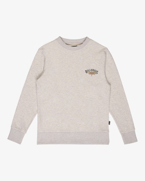 Sudadera Billabong Foundation (8-16 años) - Light Grey Heather (lgh)