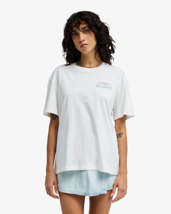 Camiseta Billabong Heritage Backer - Salt Crystal (scs)