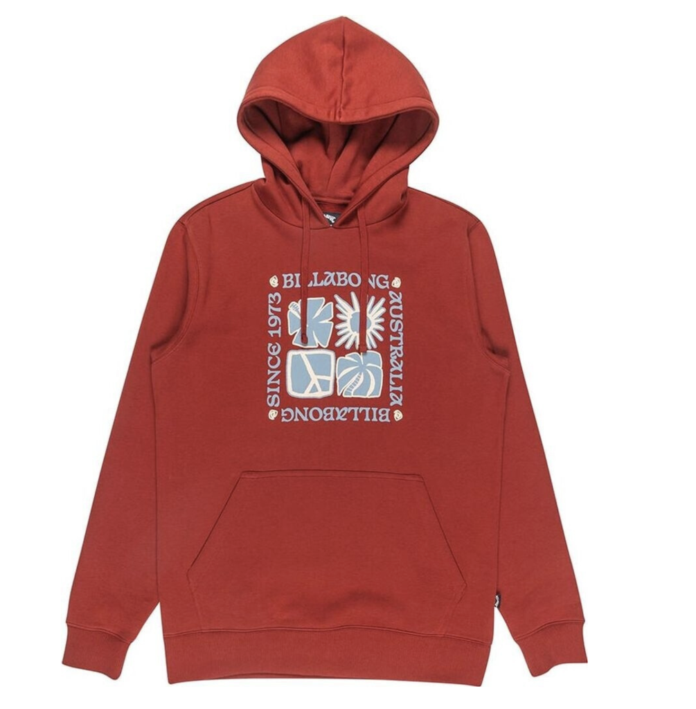 Sudadera con Capucha Billabong Equity - Fired Red (rza0)