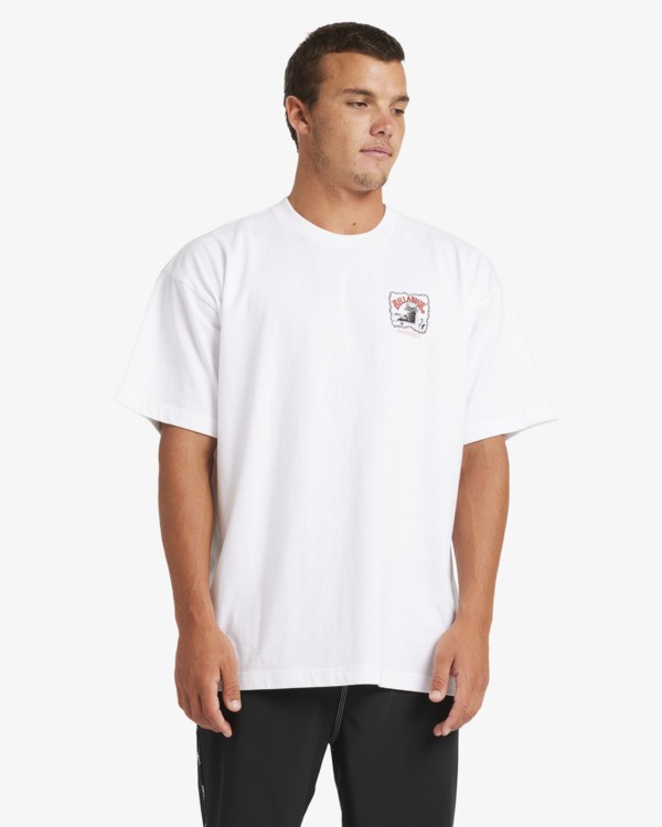 Camiseta Billabong Wave Pool Og - White