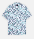 Camisa Manga Corta Oxbow Tropics - Off White