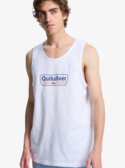 Camiseta Sin Mangas Quiksilver EV Starting Grid - White (wbb0)