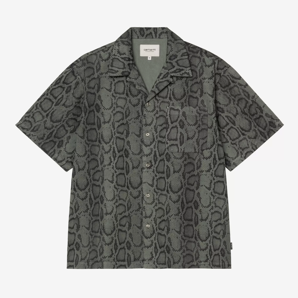 Camisa Carhartt WIP Snake Camo - Snake Camo/Leaf (Garment dyed)