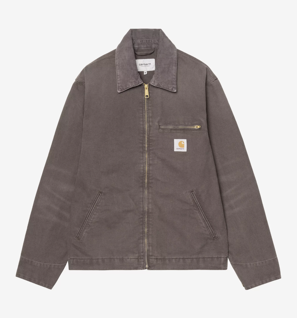 Chaqueta Carhartt WIP Detroit - Shale/Shale (Stone Canvas) [Sin Forro]