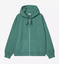 Sudadera con Cremallera Carhartt WIP Benton - Lily (Garment dyed)
