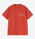 Camiseta Carhartt WIP Cloud Heart - Oxide Red