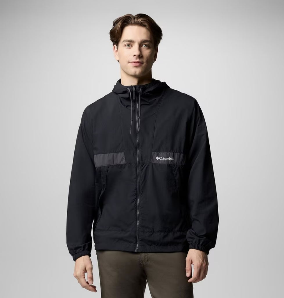 Chaqueta Cortavientos Columbia Spire Valley - Black