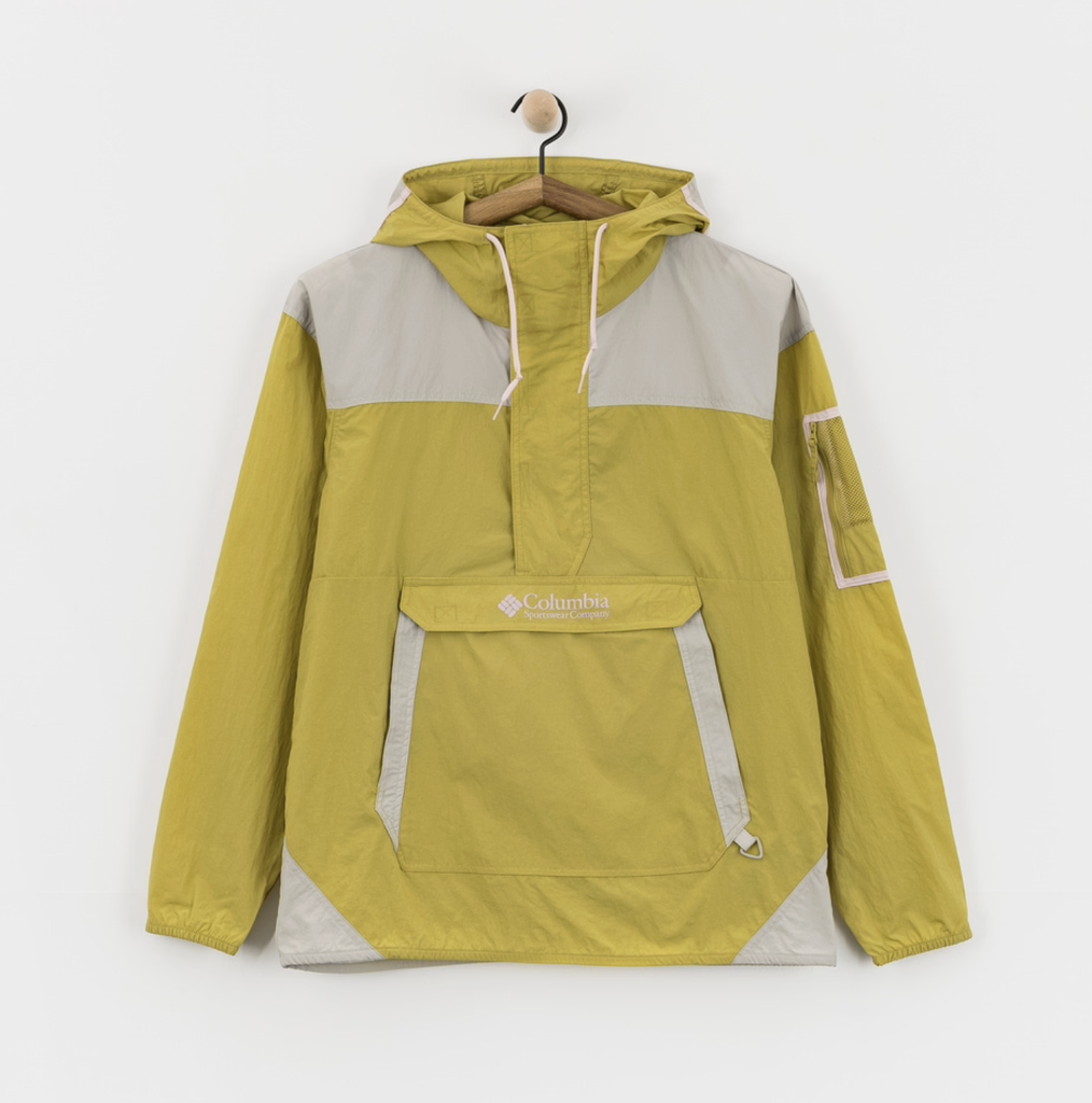 Anorak Cortavientos Columbia Challenger - Lime