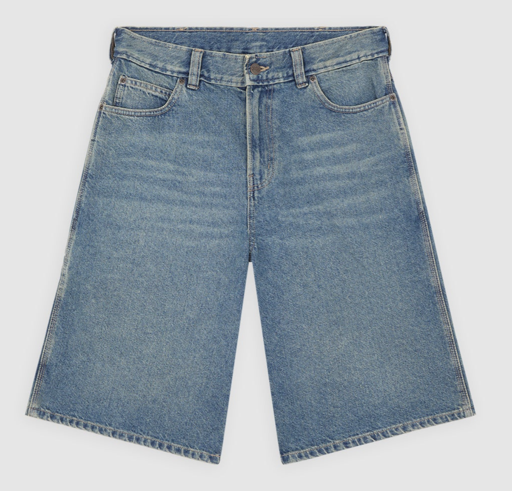 Pantalón Vaquero Corto Dickies 958 13-Inch -  Khaki Tinted Blue