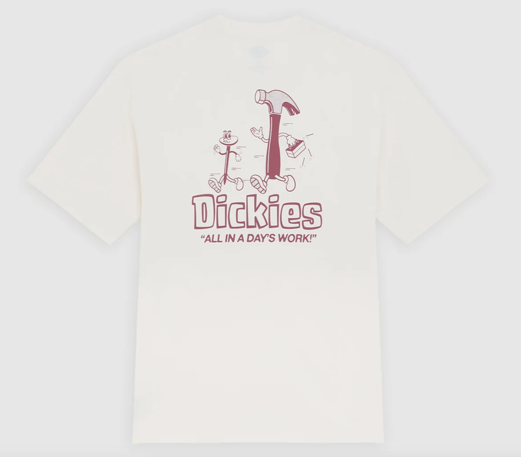 Camiseta Dickies Fairlawn - Egret