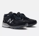 Zapatillas New Balance Made in USA 990BL4 - Black con Grey 006 y White