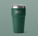 Vaso Apilable Yeti Rambler 20 oz (591 ml) - Black Forest Green