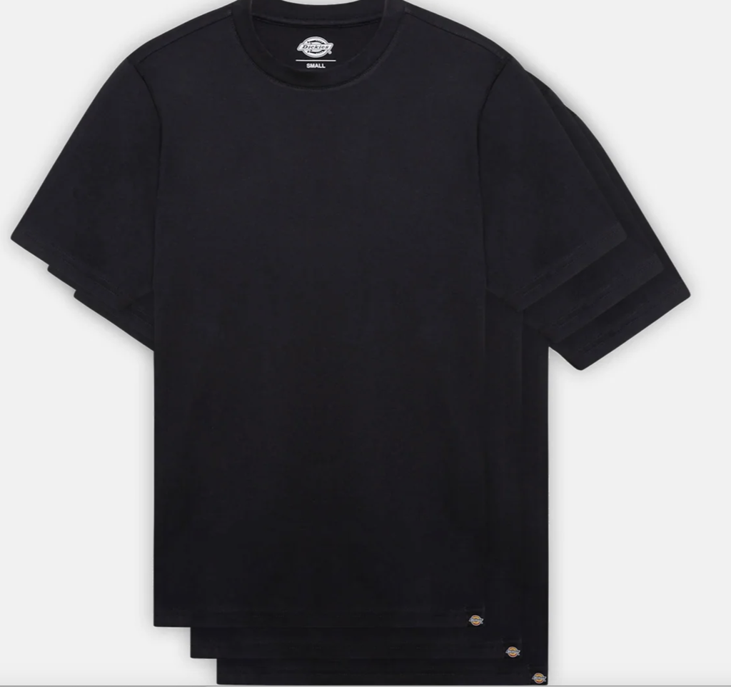 Camiseta Dickies Pack 3 - Black
