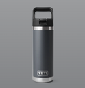 Botella con Tapa de Pajita Yeti Rambler 18 oz (532 ml) - Charcoal