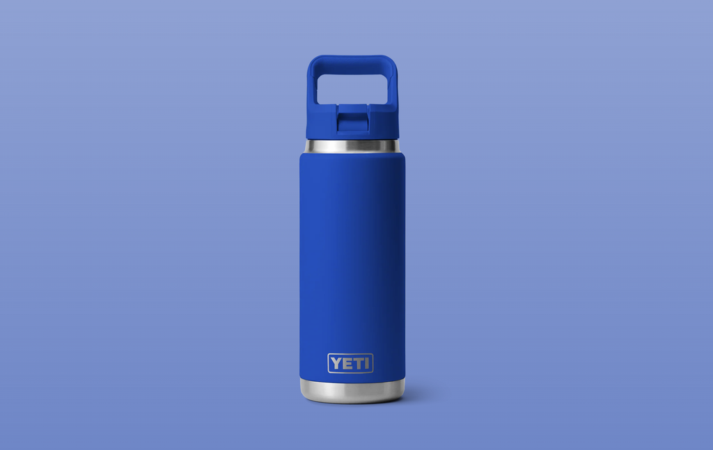 Botella con Tapa de Pajita Yeti Rambler 26 oz (769 ml) - Royal Blue