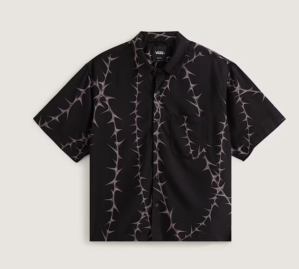 Camisa Vans Van Doren Camp - Black
