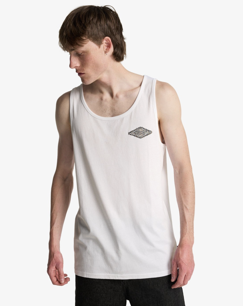 Camiseta Sin Mangas Crayon Wave - White (wht)