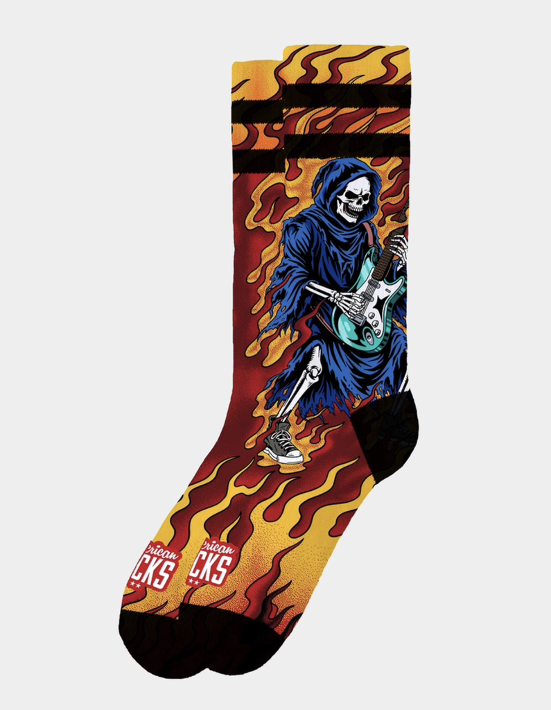 Calcetines American Socks - Rock Till Death Mid High