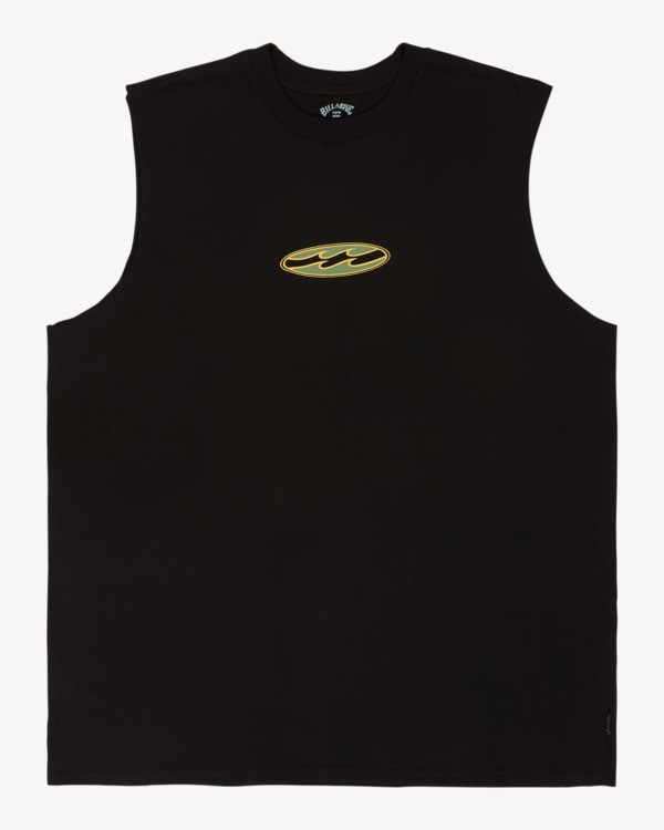Camiseta Sin Mangas Billabong Since 73 Poster - Black