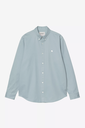 Camisa Carhartt WIP Madison - Tourmaline/White