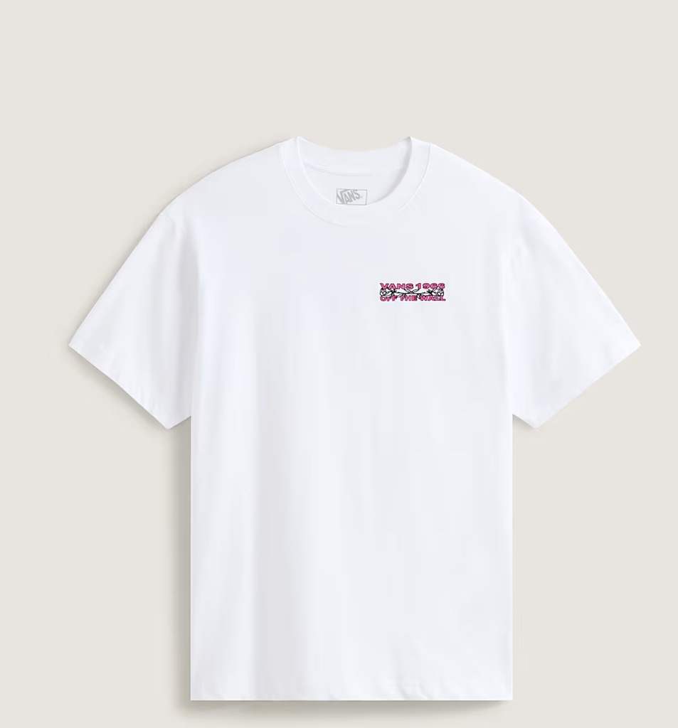 Camiseta Vans Barb Plate Loose - White