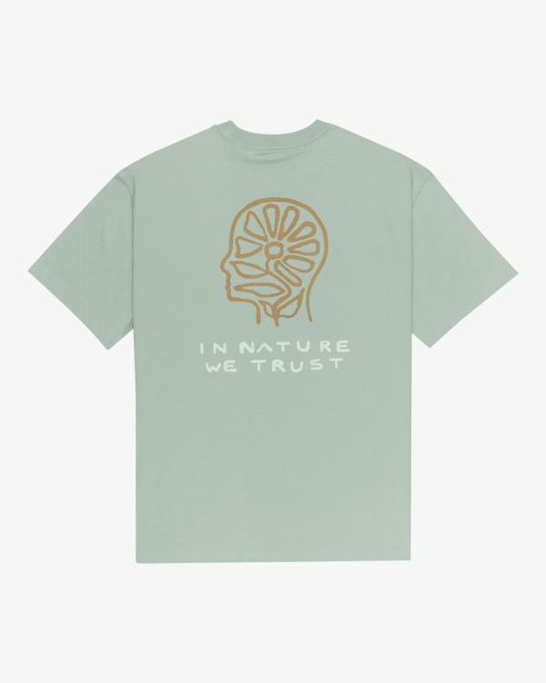 Camiseta RVCA In Nature - Light Olive