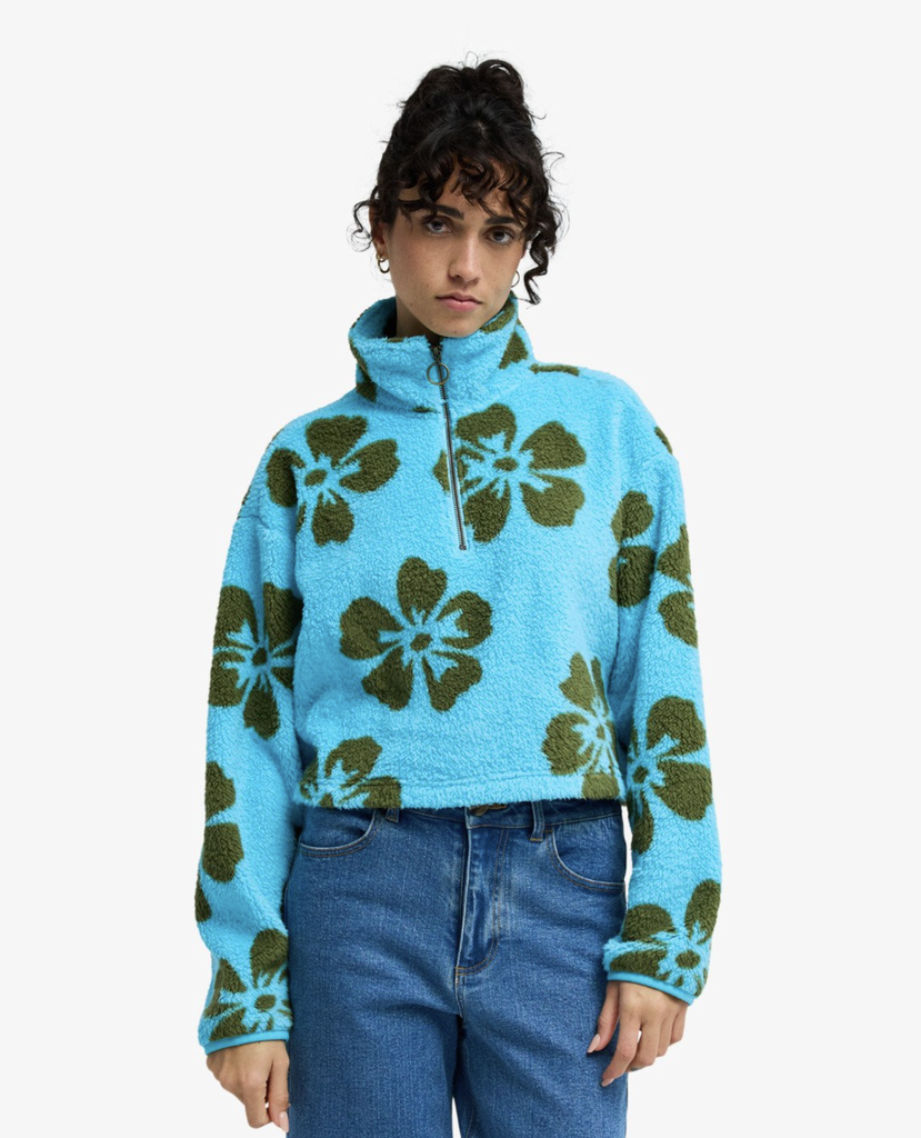 Polar con Media Cremallera Billabong Holiday - Ocean Eyes (bhq0)