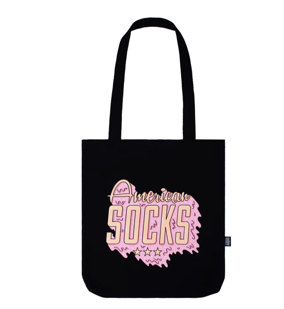 Bolso Tote American Socks - Ice Cream Logo
