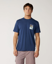 Camiseta Rip Curl S-Series Vaporcool Totem - Light Navy
