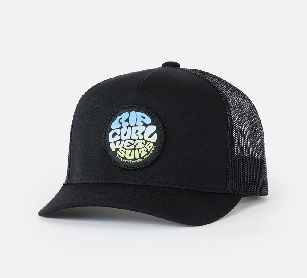 Gorra Rip Curl Wetsuit Icon Trucker (8-16 años) - Black/Blue