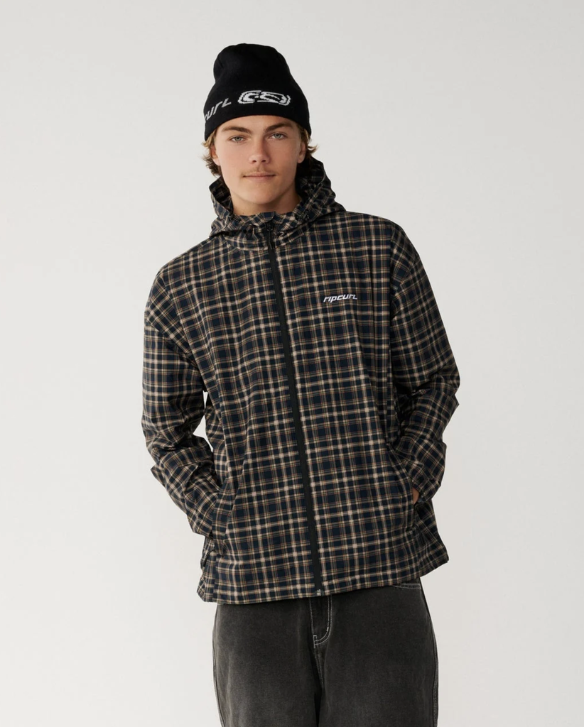 Chaqueta Rip Curl Archive Dwr Plaid - Dark Navy
