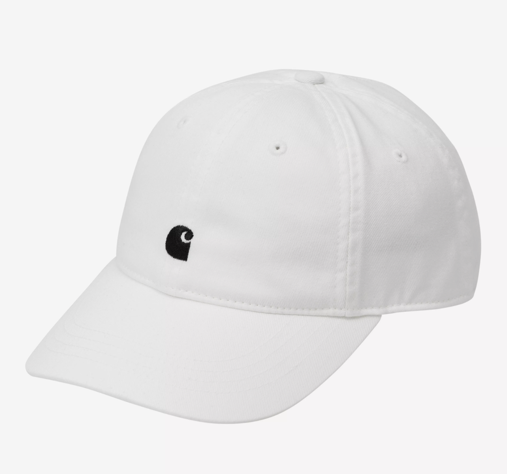 Gorra Carhartt WIP W' Madison Logo - White/Black