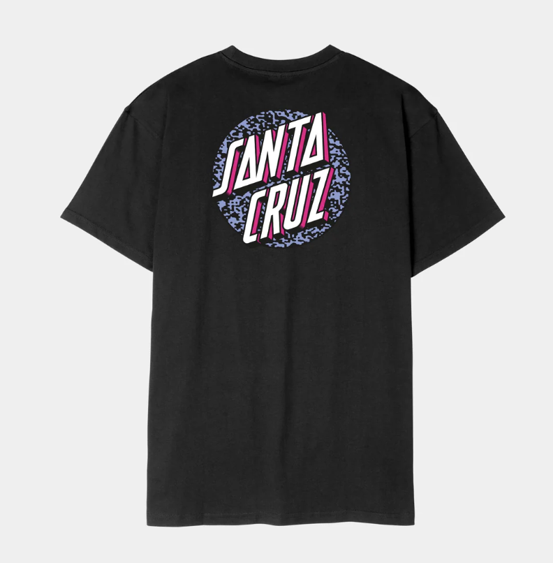 Camiseta Santa Cruz Control Dot - Black