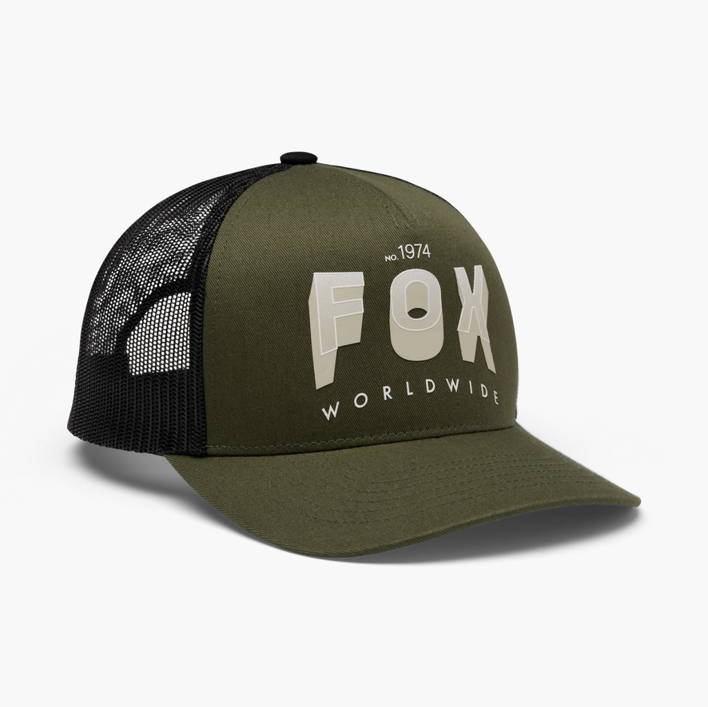 Gorra Fox Block Mesh - Army
