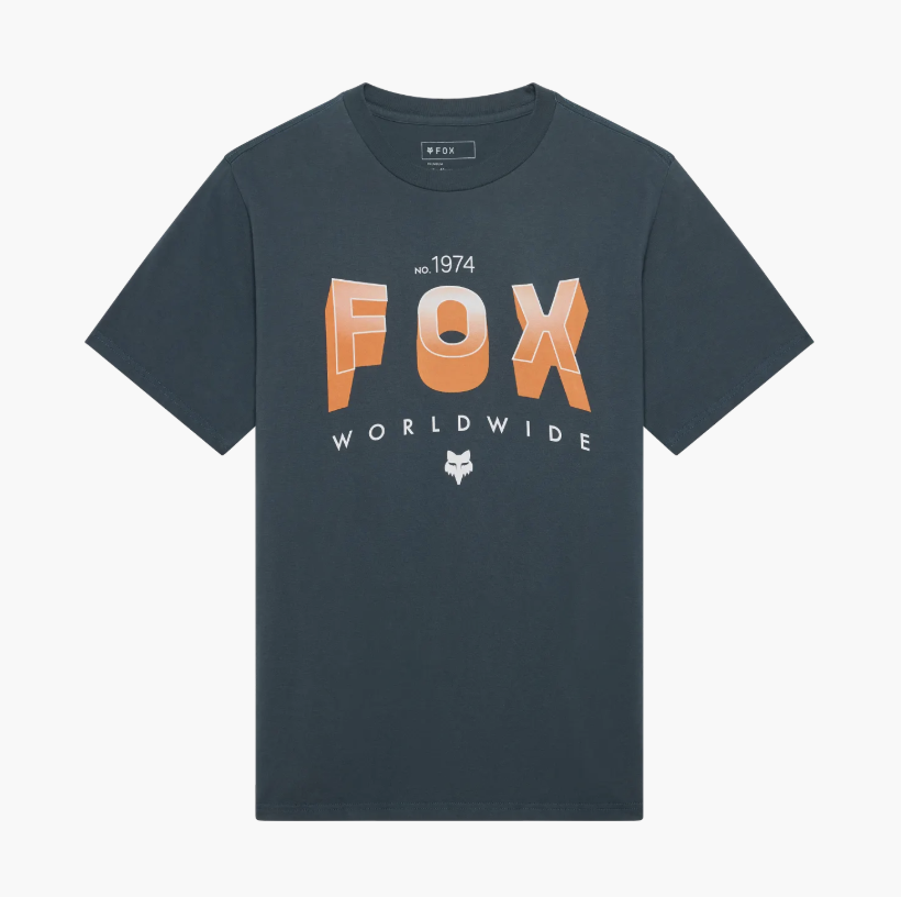 Camiseta Fox Block 195 Original - Deep Cobalt (dp cblt)