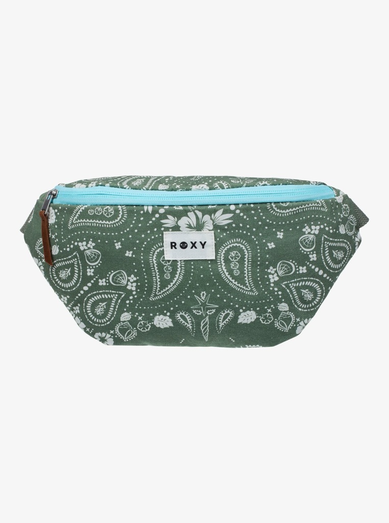 Riñonera Roxy Vanilla Smoothie - Oil Green Boho Bandana