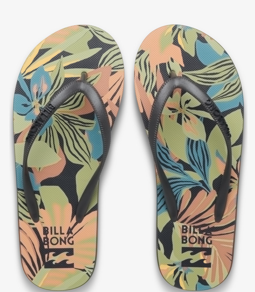 Chanclas Billabong Dama - Black Tropical