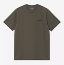 Camiseta Carhartt WIP Script Embroidery - Cypress/Black