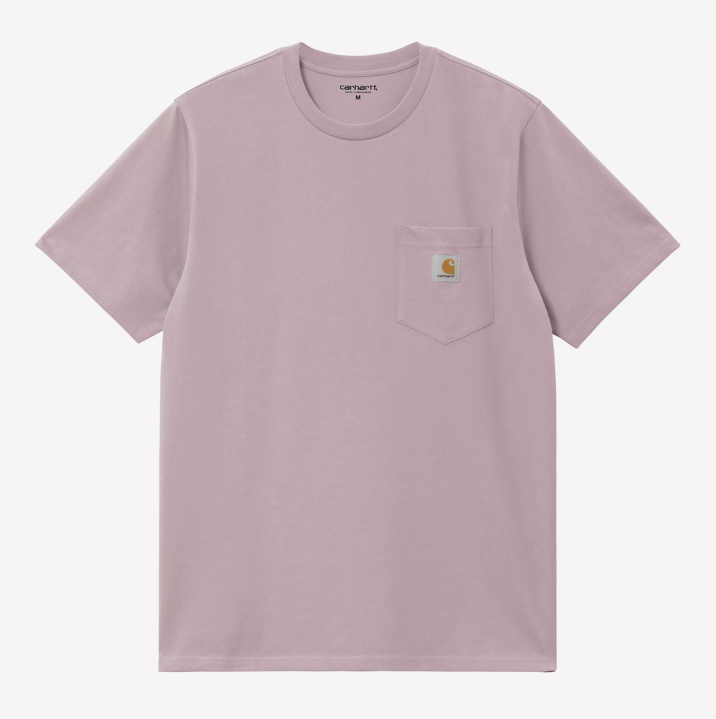 Camiseta Carhartt WIP Pocket - Hortensia
