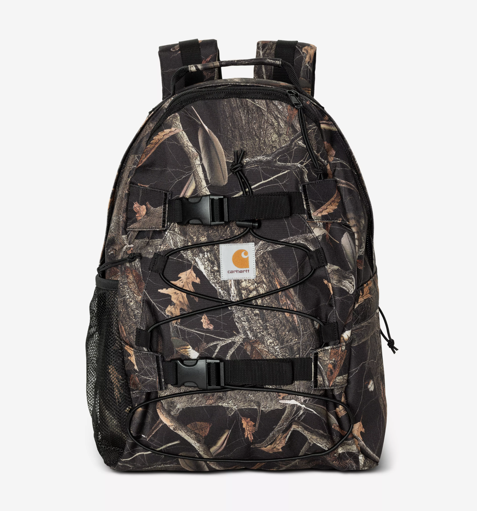 Mochila Carhartt WIP Kickflip - Camo Feather Tree/Black