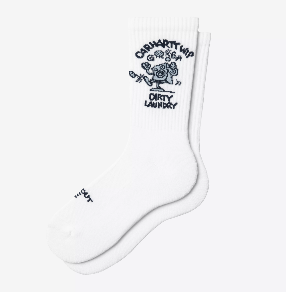 Calcetines Carhartt WIP  Dirty Laundry - White