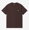 Camiseta Carhartt WIP Chase - Palisander/Gold