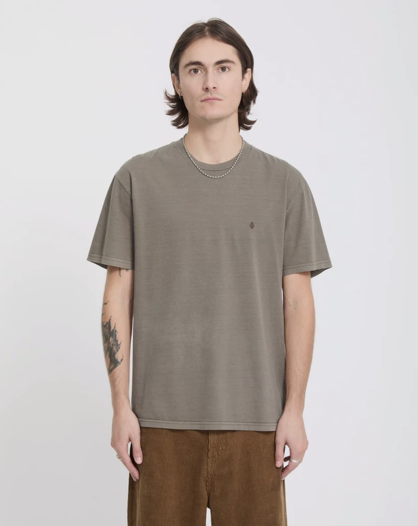 Camiseta Volcom Solid Stone - Earth
