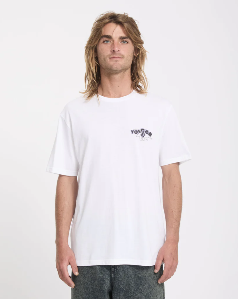 Camiseta Volcom Stony Ball - White
