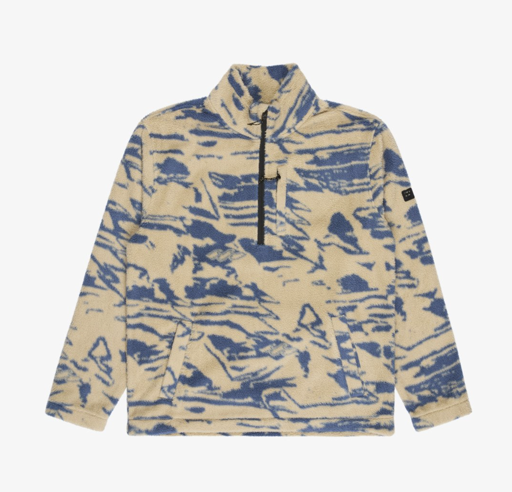 Polar Billabong Boundary Mock Neck - Sand Khaki