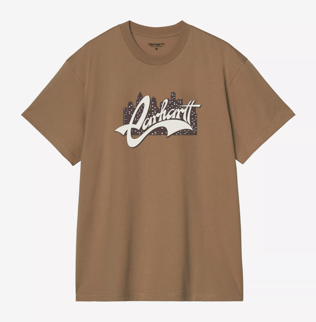 Camiseta Carhartt WIP Boogie Night - WIP H Brown