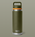 Botella Yeti Rambler 26 oz (769 ml) - Olive/King Crab Orange