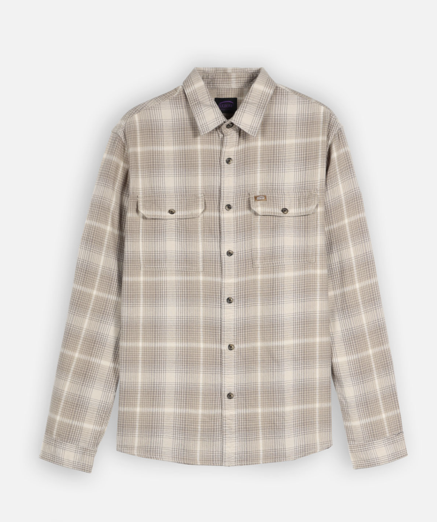 Camisa Oxbow de manga larga Cliff - Light Brown