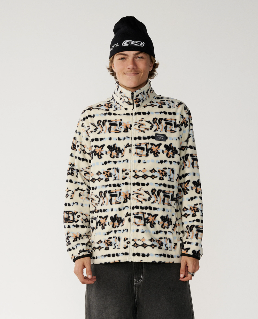 Polar con Cremallera Rip Curl Sessions - Vintage White